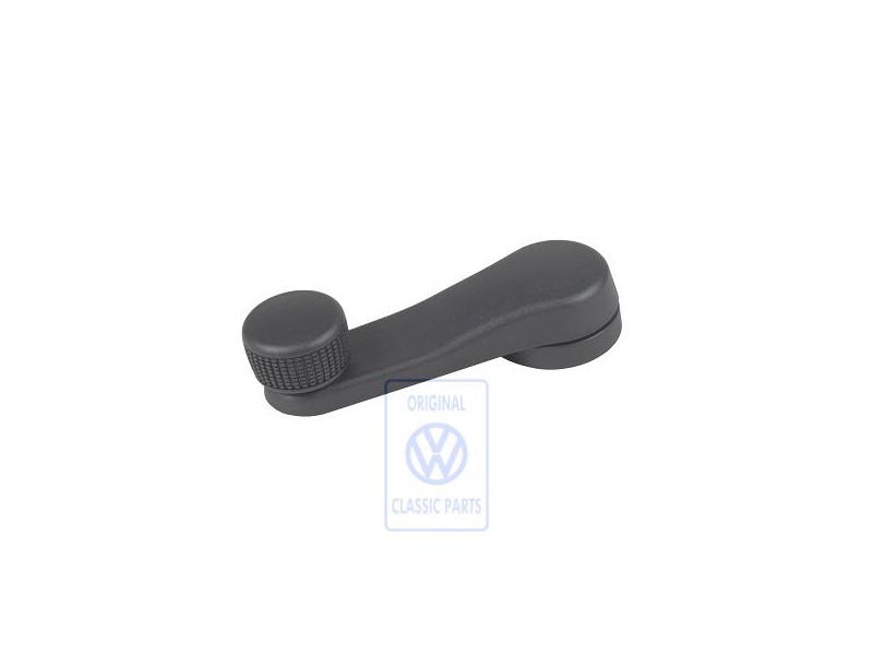 VW Original Manivelle De Leve-Glace Noir Satine - 3C0837581 9B9