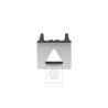 VW Original Cache Aluminium Brosse - 3C0857368A 20V