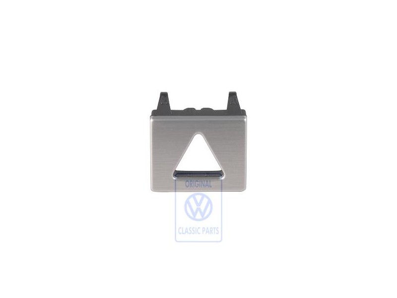 VW Original Cache Aluminium Brosse (Fonce) - 3C0857368A R60