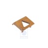VW Original Cache Madrure De Peuplier (Brun) - 3C0857368B 55W