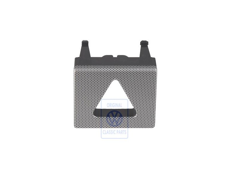 VW Original Cache Argent Metallise/Noir - 3C0857368G 46U
