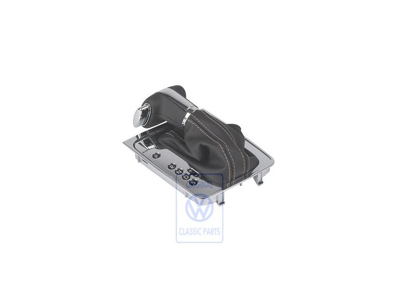 VW Original Cache De Commande Des Vitesses Noir/Noir - 3C1713203G MRU