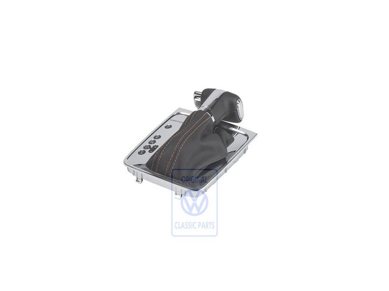 VW Original Cache De Commande Des Vitesses Noir/Teck/Noir - 3C1713203G WDC