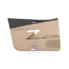VW Original Revetement Porte (Simili-Cuir) Noir/Beige Pur - 3C1867011EBTCK