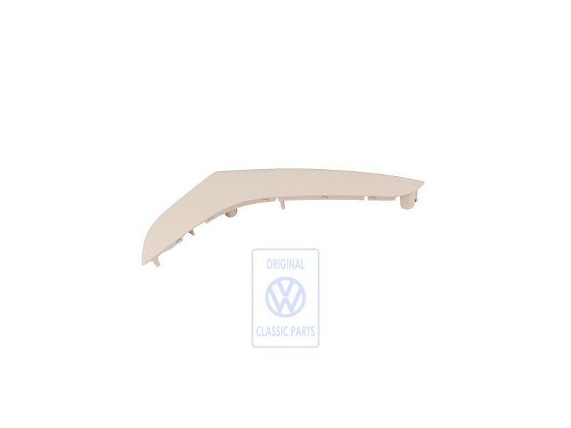 VW Original Partie Sup. Capuchon Poignee Beige Cornsilk - 3C4867372A H67