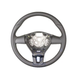 VW Original Volant De Direction (Cuir) Noir Titan/Cannelle - 3C8419091ARAVJ