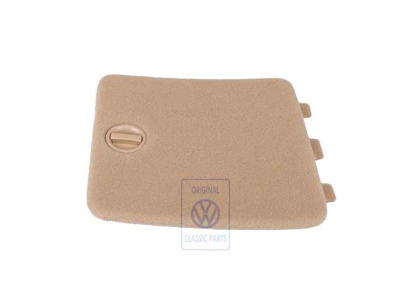 VW Original Couvercle Amovible Beige Pur - 3C9868885 7G8