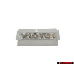 VW Original V10 TDI Arrière Embleme Monogramme Logo Chrome - 3D0853675D 739