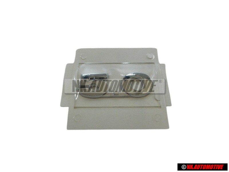 VW Original 5.0 Arrière Embleme Monogramme Logo Chrome - 3D0853675H 739