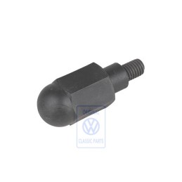 VW Original Butee Caoutchouc Noir Satine - 443723537 01C