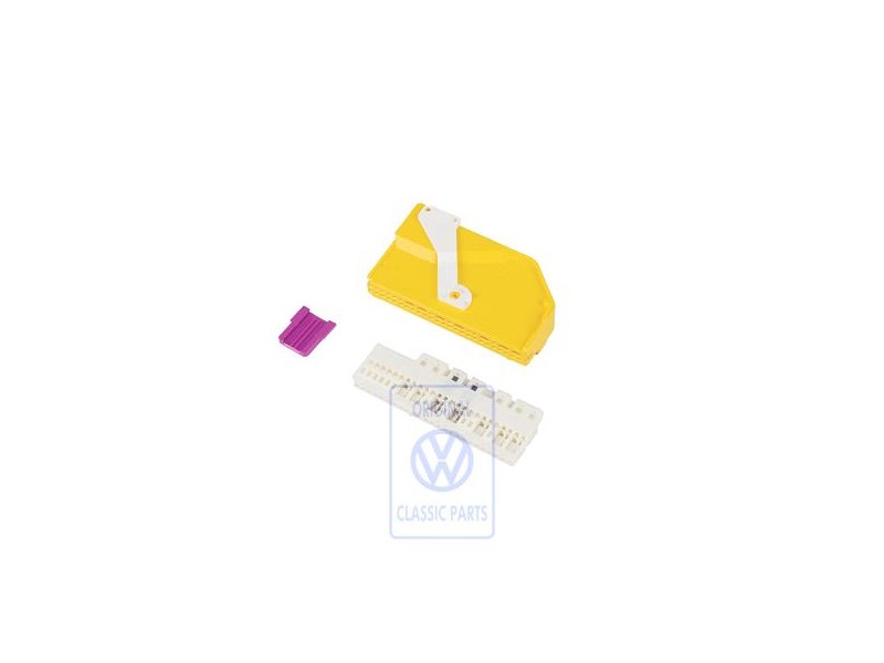 VW Original Boitier A Fiche Plate Male - 4D0973373A