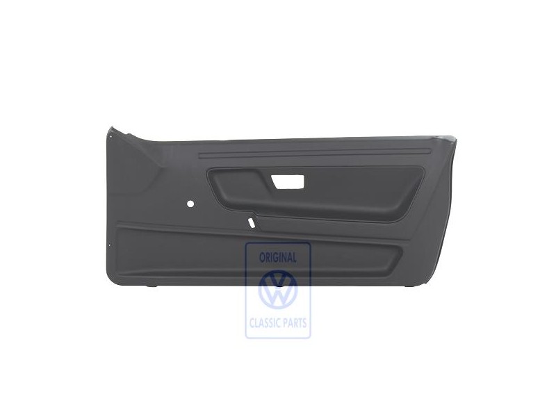 VW Original Revetement Porte (Simili-Cuir) Noir - 533867014L 07S