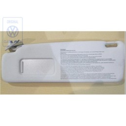 VW Original Pare-Soleil Avec Miroir Courtoisie Et Cache Gris - 535857551A A77