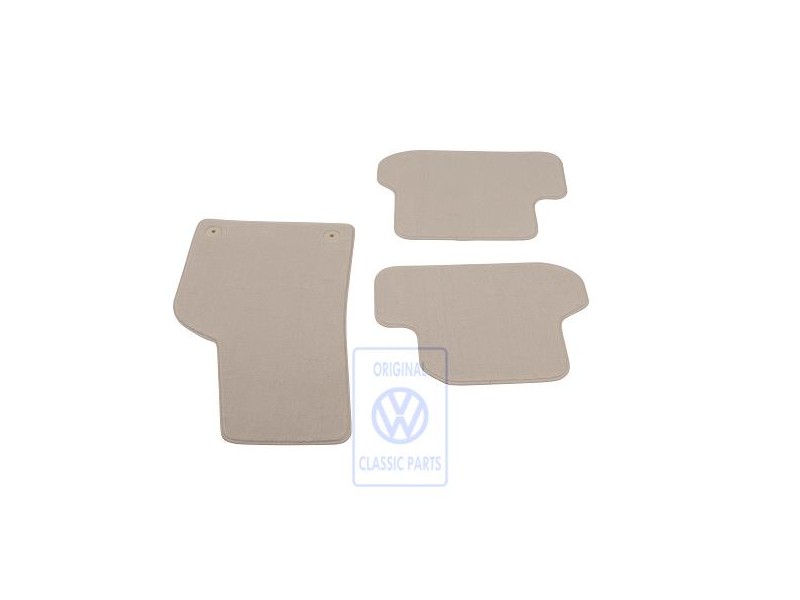 VW Original 1 Serie Tapis Beige Nutria - 5C1863011C ICK