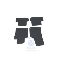VW Original 1 Serie Tapis Noir/Noir/Curry - 5C1863011C KXX