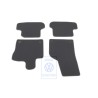 VW Original 1 Serie Tapis Noir Titane/Gris Art - 5C1863011S BCW