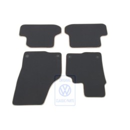 VW Original 1 Serie Tapis Noir Titane/Beige Clair - 5C2863011B BCX