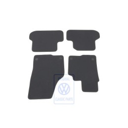 VW Original 1 Serie Tapis Noir/Jaune - 5C2863011D CNA