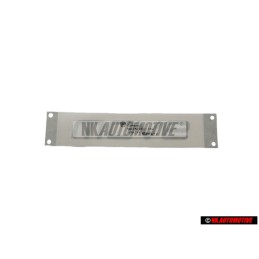 VW Original Inscription Sur Film Argent - 5K0853433C 1W4