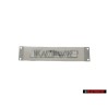 VW Original Inscription Sur Film Argent - 5K0853433C 1W4