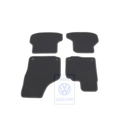 VW Original 1 Serie Tapis Noir Titane/Beige Poivre - 5K7863011C VIR