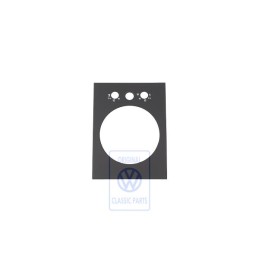 VW Original Ecran P. Tachygraphe Noir Satine - 690957033 01C