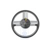 VW Original Volant De Direction Sport Noir Satin/Chrome - 6E0419091B JMG