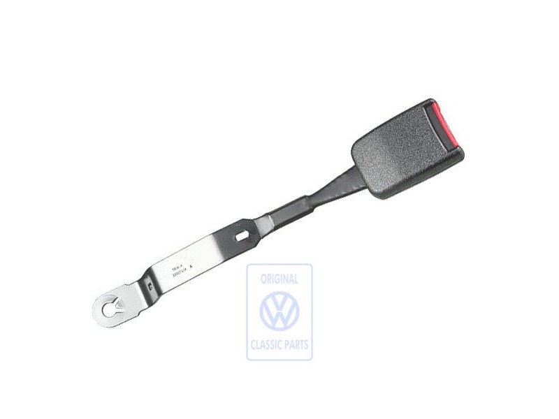 VW Original Boitier De Verrouillage Noir Satin/Rouge Feu - 6E0857755 FCN