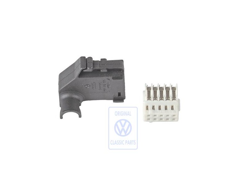 VW Original Boitier A Fiche Plate - 6E0972930