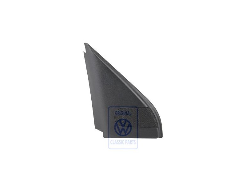 VW Original Ecran De Haut-Parleur Noir Satine - 6K0837973B 01C