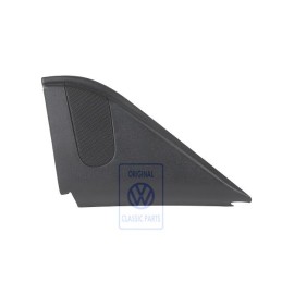 VW Original Ecran De Haut-Parleur Noir Satine - 6K0837974B 01C