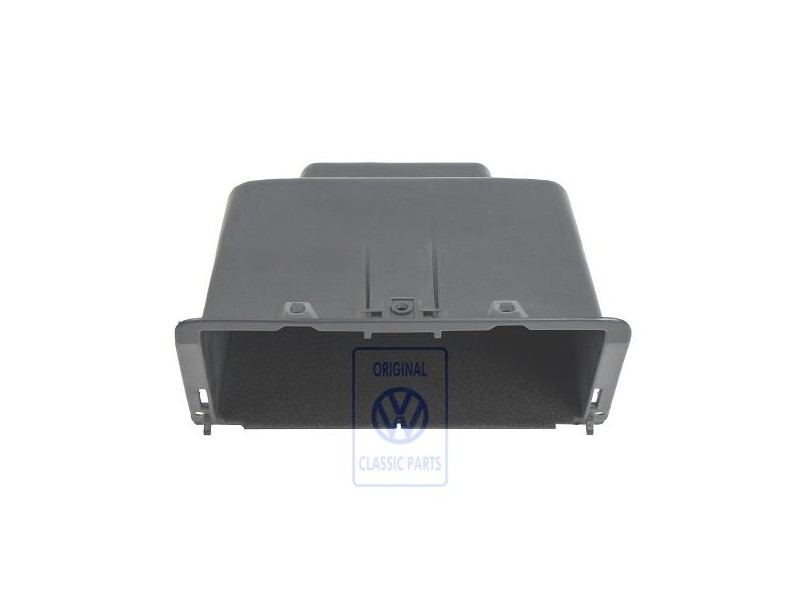 VW Original Boite A Gants Noir Satine - 6K0857103K B41