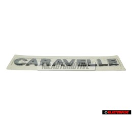 VW Original CARAVELLE Arrière Embleme Monogramme Logo Chrome - 7H9853687 739