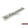 VW Original CARAVELLE Arrière Embleme Monogramme Logo Chrome - 7H9853687 739