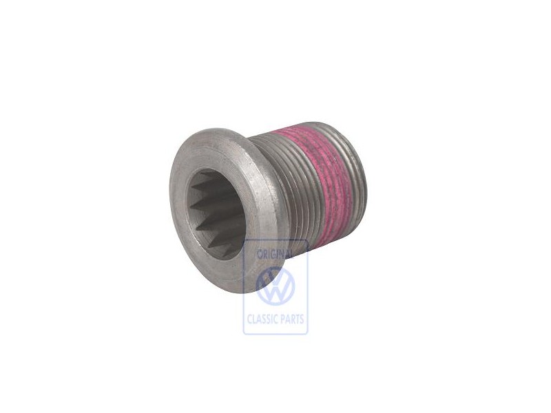 VW Original Douille Filetee A Empreinte Cannelee - 020311308C