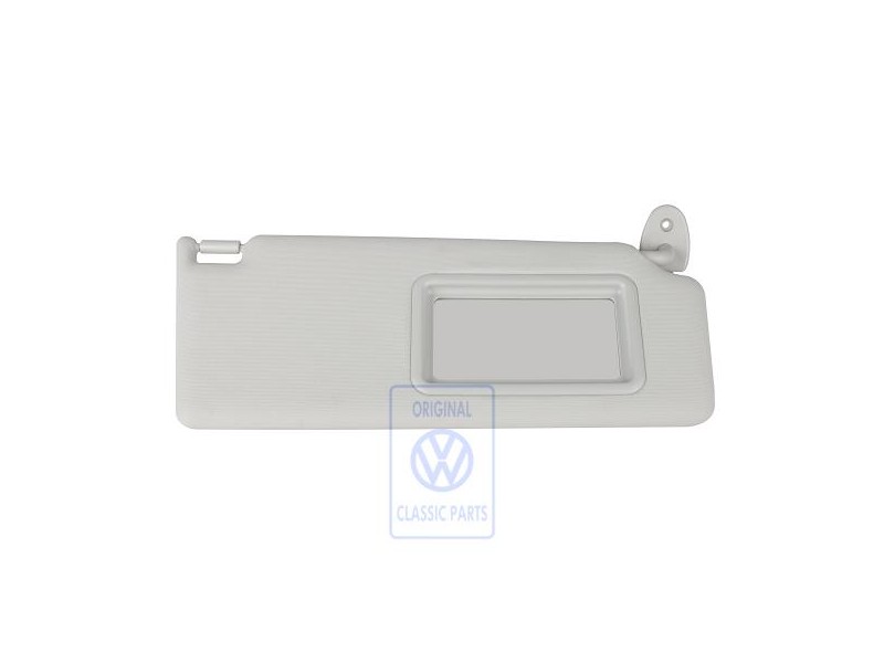 VW Original Pare-Soleil Avec Miroir Gris Perle - 6K1857552H 2F4