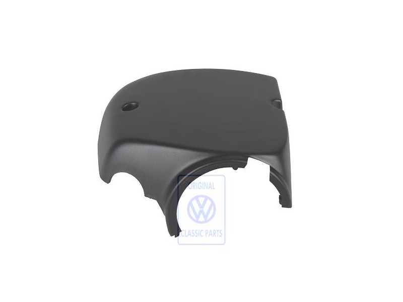 VW Original Revetement Colonne Direction Noir Satine - 6K2858559C 01C
