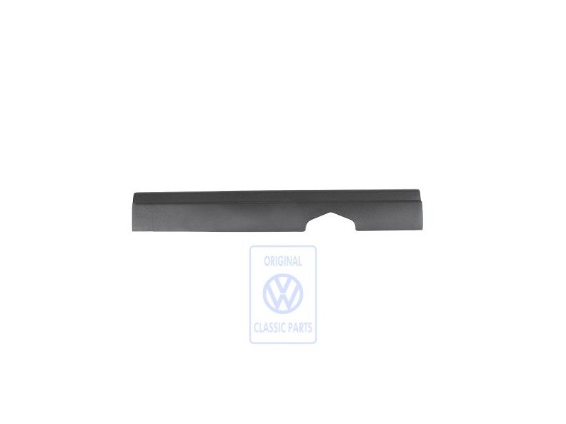 VW Original Enjoliveur De Seuil De Porte Noir Satine - 6K4853370B B41