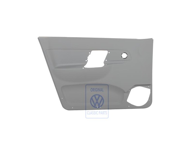 VW Original Revetement Porte (Simili-Cuir) Gris Flanelle - 6K4867011DB8TE