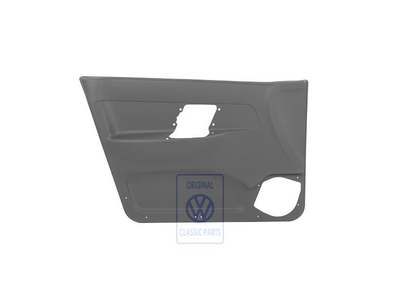 VW Original Revetement Porte (Simili-Cuir) Mistral (Gris) - 6K4867011F T35