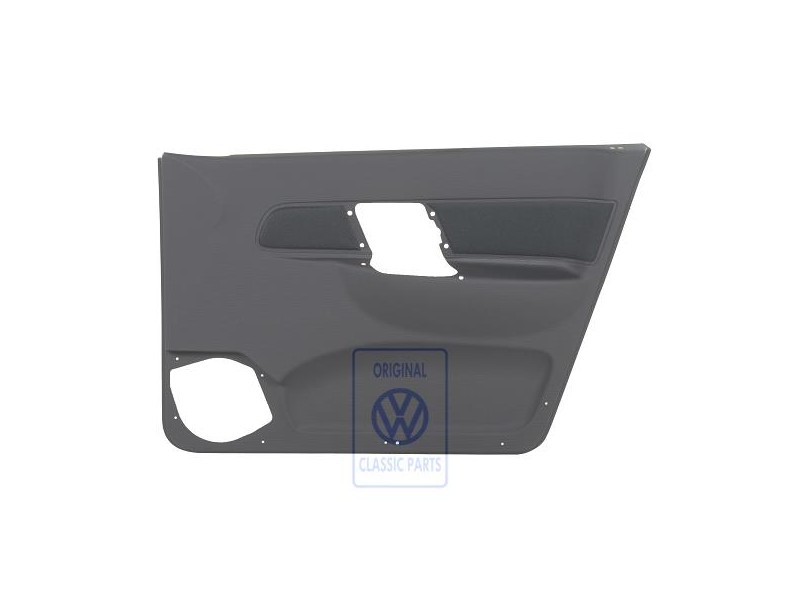 VW Original Garniture De Porte (Tissu) Off-Black - 6K4867012CBHDY