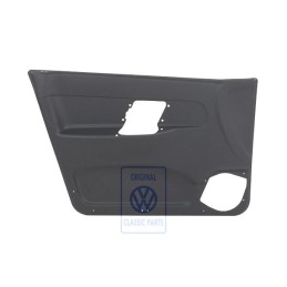 VW Original Revetement Porte (Simili-Cuir) Noir - 6K4867012F E95