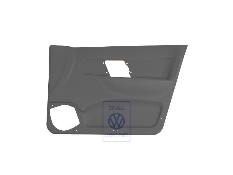 VW Original Revetement Porte (Simili-Cuir) Mistral (Gris) - 6K4867012F T35