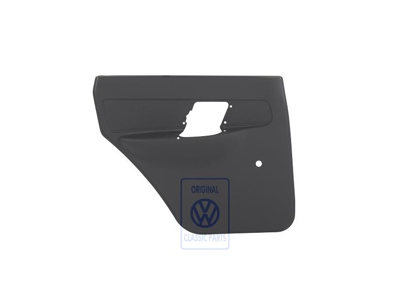 VW Original Garniture De Porte (Tissu) Off-Black - 6K4867211D HDY