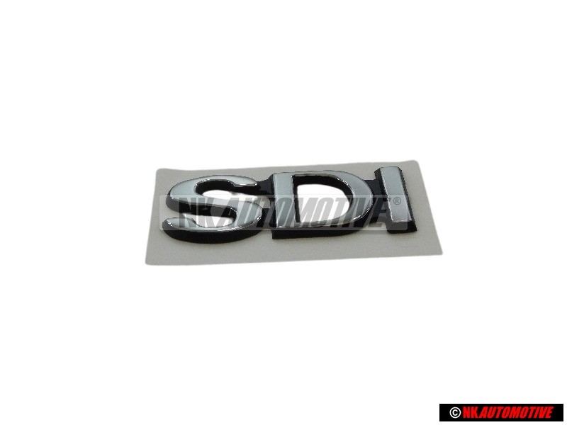 VW Original SDI Arrière Embleme Monogramme Logo Chrome - 6K5853691C Z10