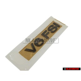 VW Original V6 FSI Arrière Embleme Monogramme Logo Chrome - 3C0853675AAL85