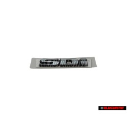 VW Original SDI Arrière Embleme Monogramme Logo Argent - 6K9853687E GHA