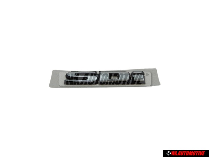 VW Original SDI Arrière Embleme Monogramme Logo Argent - 6K9853687E GHA