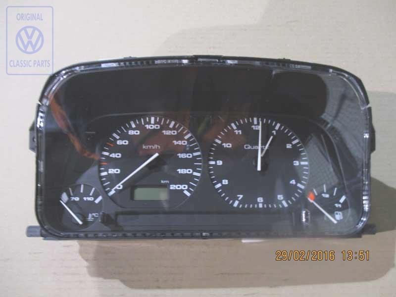 VW Original Combine D'Instruments Noir Satine - 6K9919851GXB41