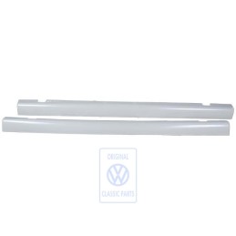 VW Original 1 Jeu Revetement Bas De Caisse Gris/Rouge - 6N0071685A 9AX